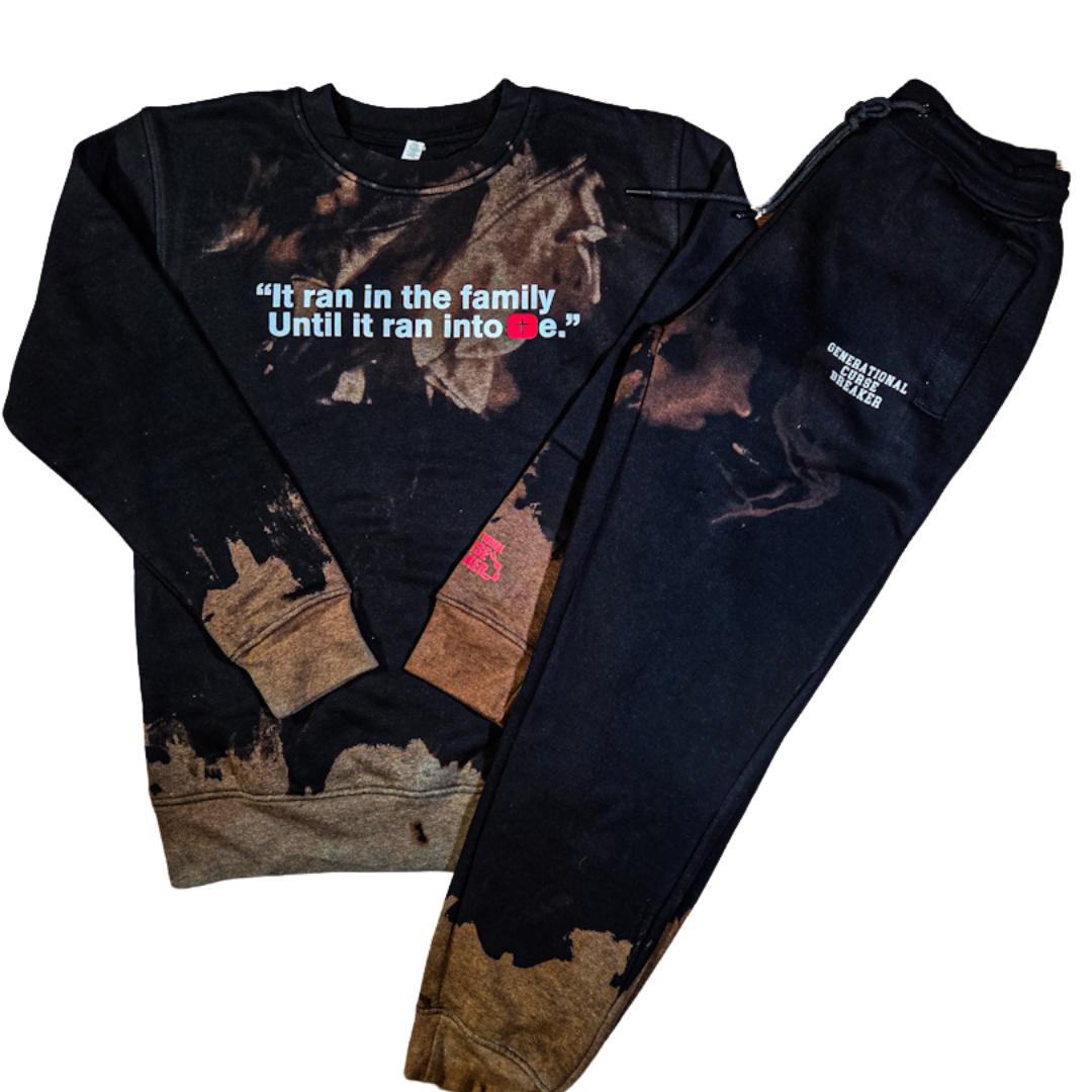 Custom "A Family Thing" Sweatsuit