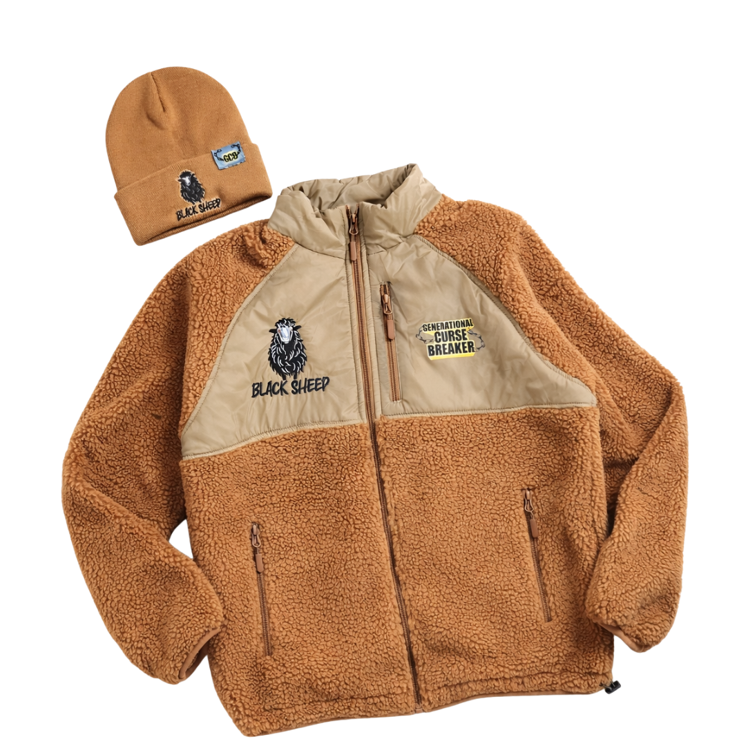 Black Sheep Sherpa (brown) Bundle