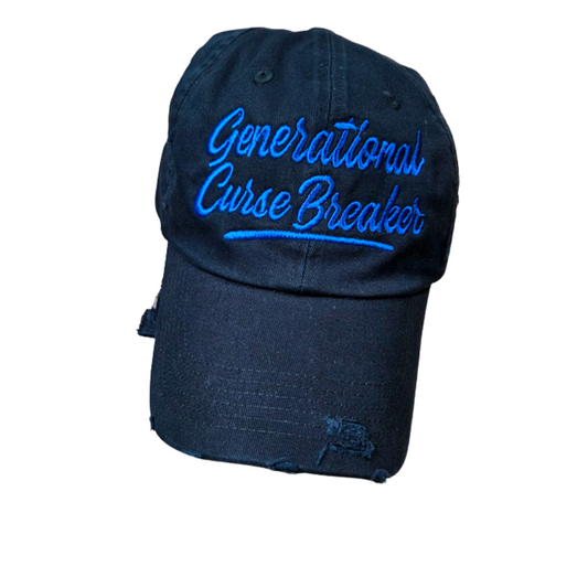 Distressed Curse Breaker Hat