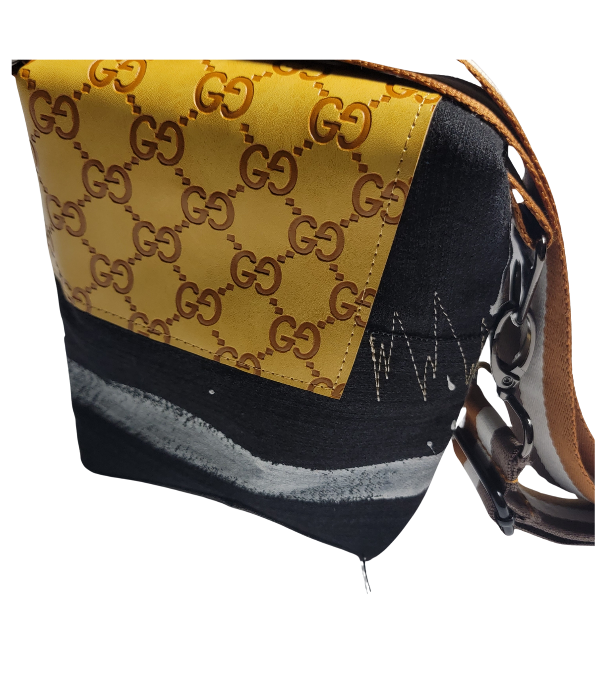 Upcycled Crossbody Gucci bag